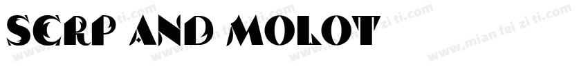 Serp And Molot字体转换